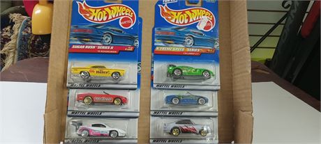 6 Collectible Vintage Hot Wheels