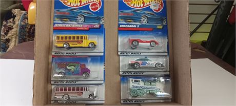 6 Collectible Vintage Hot Wheels