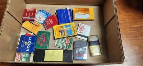 Matchbooks and Lighters