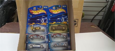 Six vintage collectable Hot Wheels