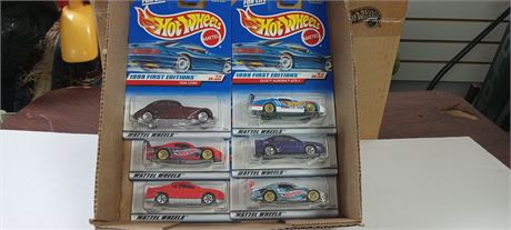 6 Collectible Vintage Hot Wheels
