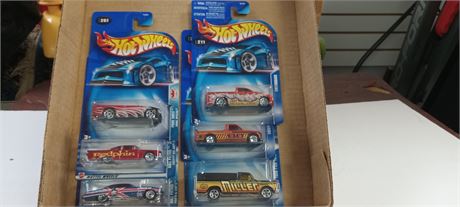 6 Collectible Vintage Hot Wheels