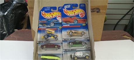 Six vintage collectable Hot Wheels