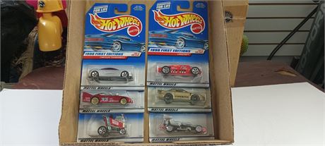6 Collectible Vintage Hot Wheels