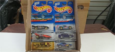 6 Collectible Vintage Hot Wheels