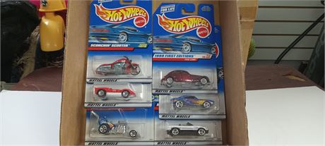 6 Collectible Vintage Hot Wheels