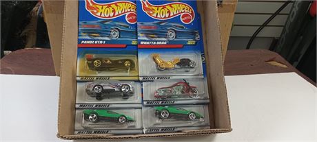6 Collectible Vintage Hot Wheels