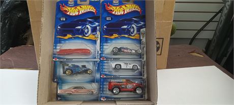 Six vintage collectable Hot Wheels