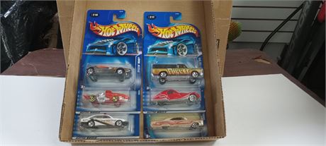 Six vintage collectable Hot Wheels