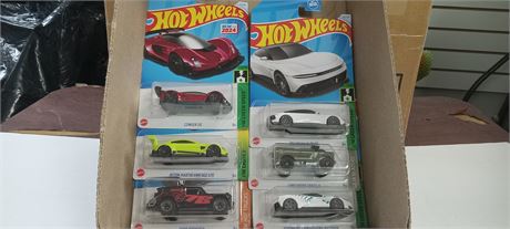 6 Vintage Collectable Hot Wheels