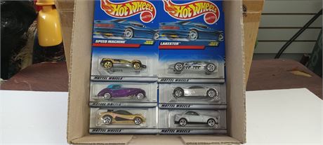 6 Collectible Vintage Hot Wheels