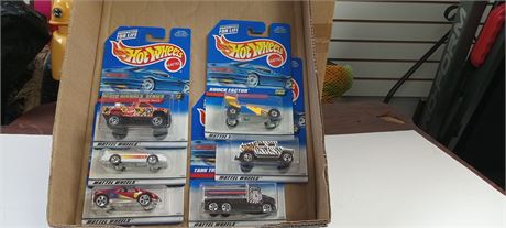 6 Collectible Vintage Hot Wheels