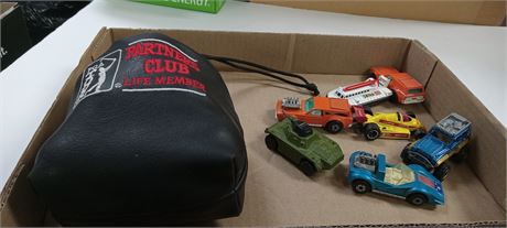 Bag of balls and unboxed hotwheels