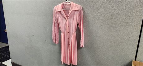 Vintage Pink Dress. Size 7/8