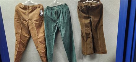 Wrangler & Polo & Woolrich Vintage Corduroy Pants. Various Sizes