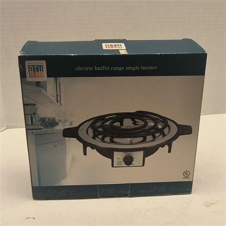 RTH Electric Buffet Range Single Burner