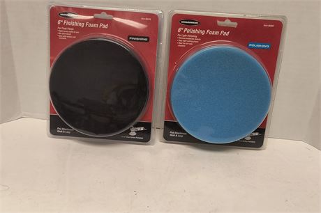 6" Finishing & Polishing Foam Pads