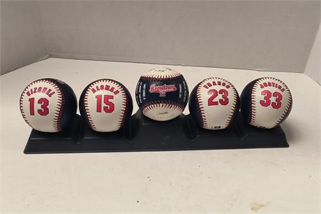 Hometown Super Stars Collectible Baseballs & Display