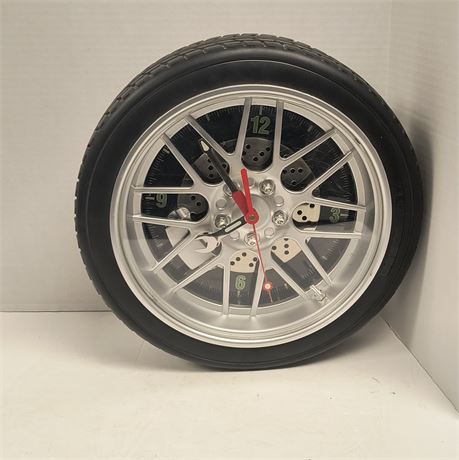 Wheel & Tire Clock