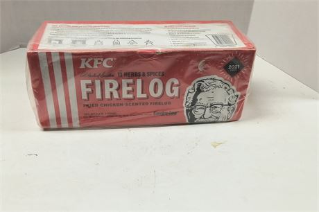 KFC 11 Herbs & Spices Firelog Fried Chicken Scented Firelog