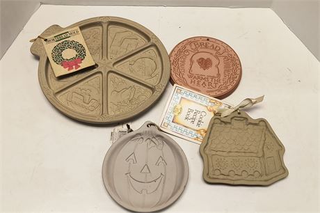 Brown Bag Cookie Art Mold & Shortbread Mold & Bread Warmer & Misc. Mold