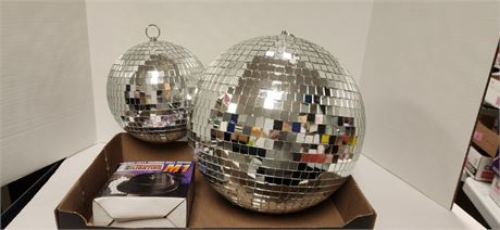 Pair of Disco Balls