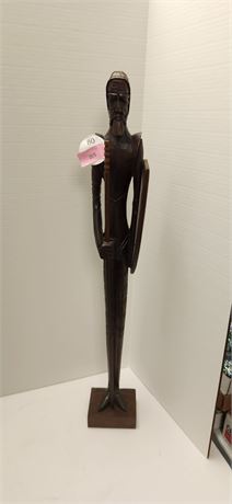 Wood Carved Decorative Statue