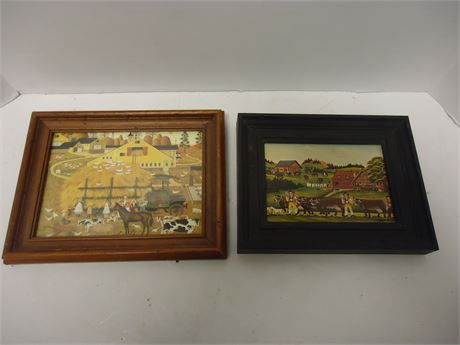 Wood Framed Artwork
