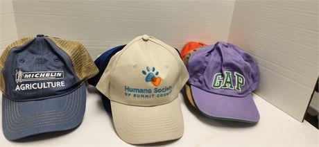 Lot Of Various Baseball Hats