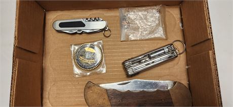 Lot Of Knives & Misc.