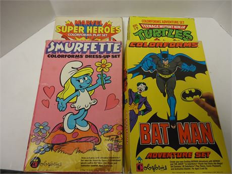 Lot Of Vintage Colorforms