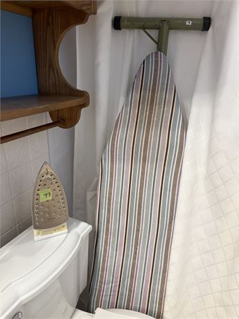 Iron and Ironing Board
