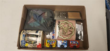 Star Wars Puzzle & Mobile 1 Racing Lanyard & Wood Train & Misc.