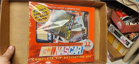 Official Nascar Members Club Complete VIP Activation Kit