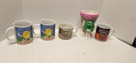 Campbell's Soup & M&M Mugs
