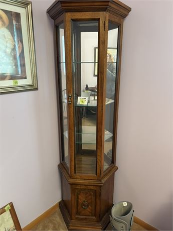 Lighted Curio Cabinet