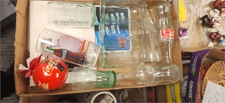Lot Of Coca Cola Glassware