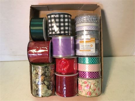 Flat of Craft Ribbon (#3)
