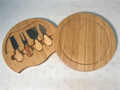 Cheese Knives & Board