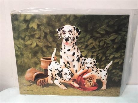Dalmatians Metal Sign