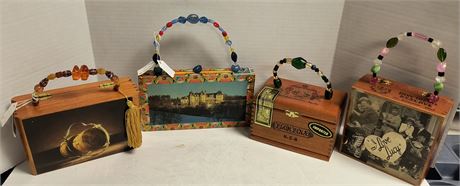 Vintage Cigar Box Purses