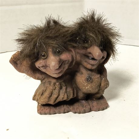 Vintage Norwegian Nyform Troll Couple