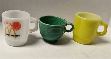 Vintage McDonalds Coffee Cup & Misc. Vintage Cups