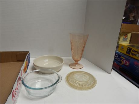 Lot Of Glassware