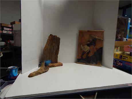 Lot Of Wood Decorations