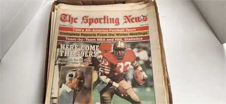 The Sporting News Vintage Newspaper