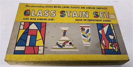 Vintage Glass Stain Set