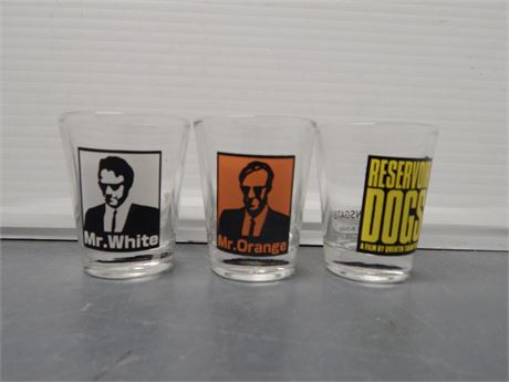 Reservoir Dogs Drinking Glasses