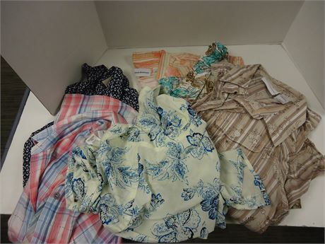 Alfred Dunner Shirts Size 16 & 18.     St Johns Bay Shirt Size XL