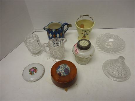 Lot Of Glassware